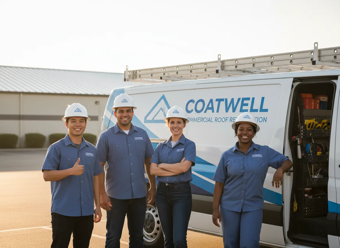 Commercial roof coating company in Cora, WY